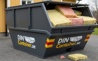 Får man slänga isolering i container?