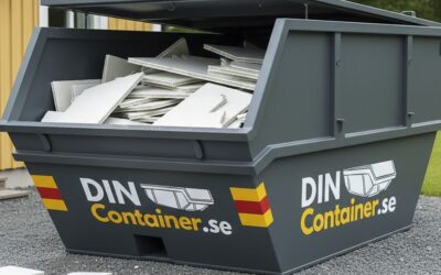 Hur slänger man gipsskivor?