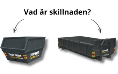 Vad är skillnaden mellan lastväxlare & liftdumper?
