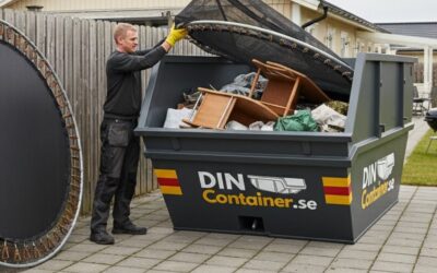 Slänga studsmatta – så gör du